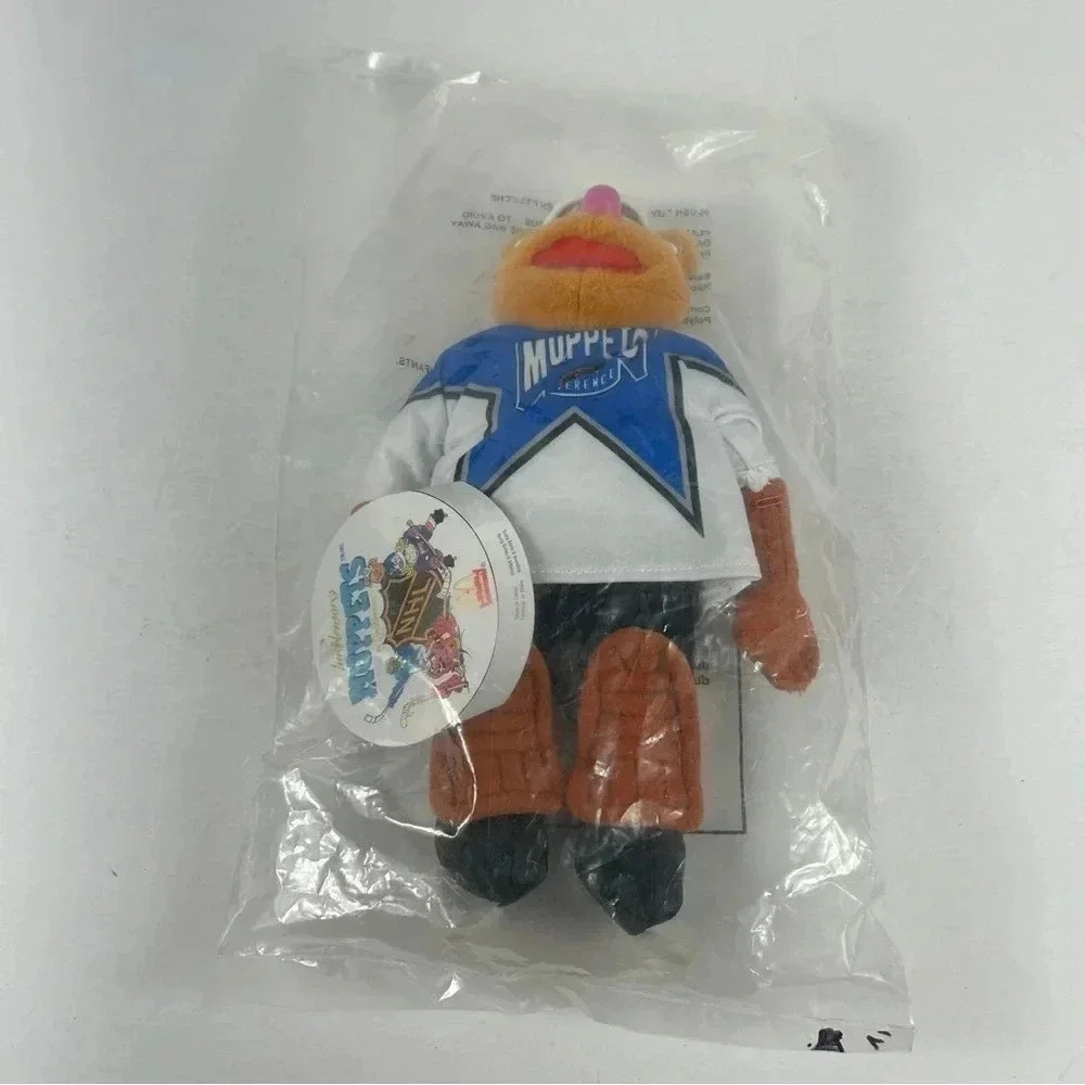 Fozzie Vintage NHL McDonald's Muppets Conference Plushie. New In Bag. 1995